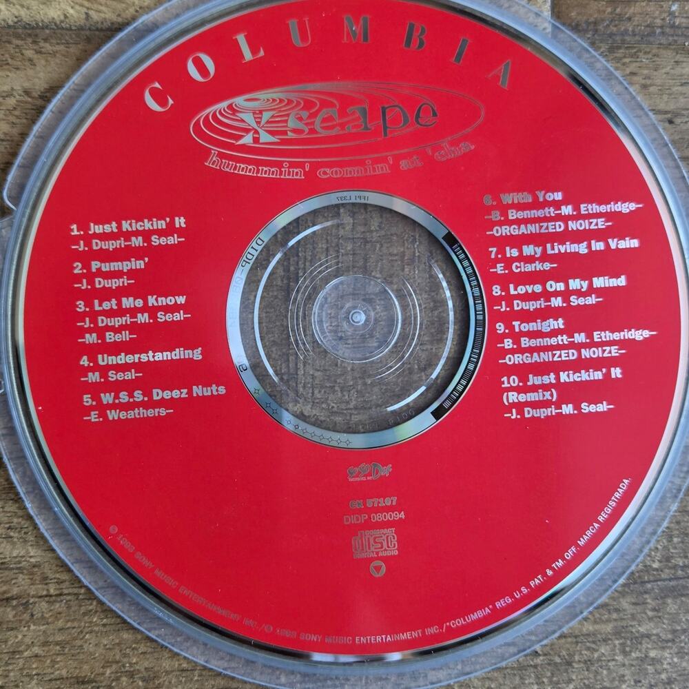 Vtg 1993 Xscape Hummin' Comin' at 'Cha CD